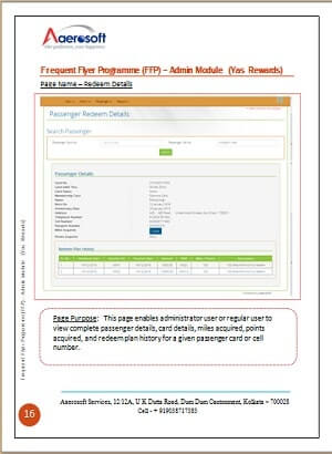 Frequent Flyer Program